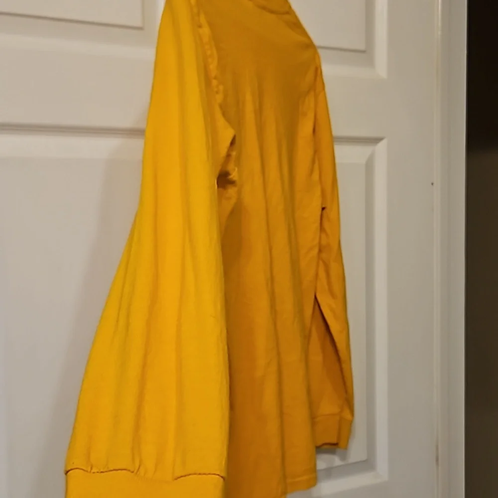 RIPNDIP Yellow Gold Peeking Lord Nermal Long Sleeve Graphic Top Sz Medium - Picture 7 of 10